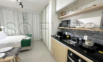 Residencial Síntese SP Apartamento com 22m² à venda em Moema à 2 quadras da estação Moema do metrõ.