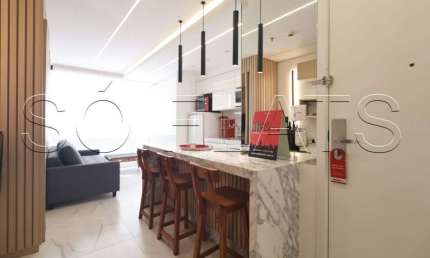 Flat Esuítes, disponível para venda com 44m², 1 dormitório e 1 vaga