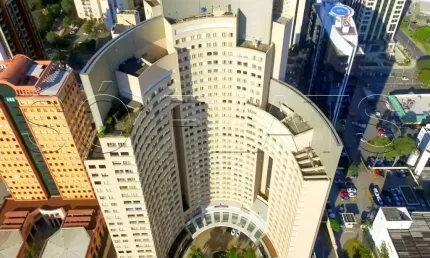 Flat radisson alphaville 30m² 1 dormitório 1 vaga para investimento no pool.