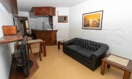 Apartamento no Itaim com 01, próximo a Av. Brig faria Lima