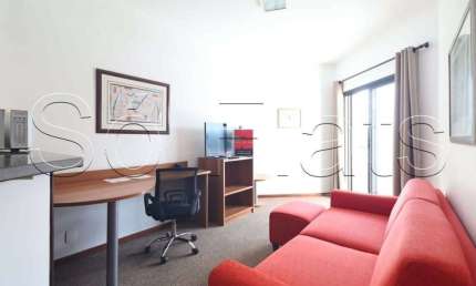 Apartamento no Space Valley disponível para locação com 36m², 1 dormitório e 1 vaga de garagem