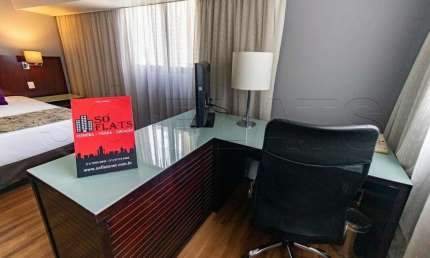 Flat Wyndham São Paulo Berrini disponível para venda com 29m², 1 dormitório e 1 vaga de garagem