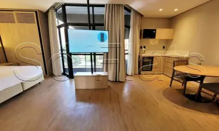 Flat Address Faria Lima disponível para locação com 42m², 01 dormitório e 01 vaga de garagem