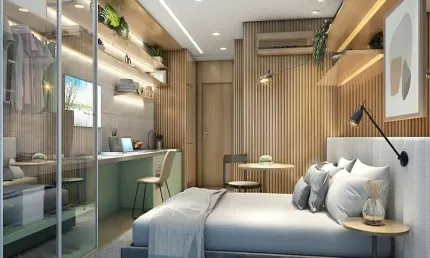 Residencial Voxx Vila Nova, studio disponível para venda com 24m² e 01 dormitório