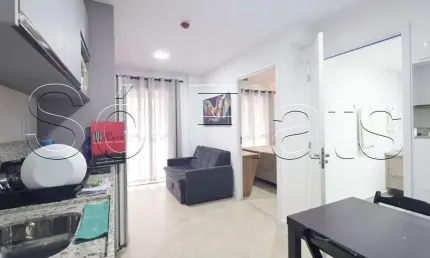 Mobi One Paulista, Studio disponível para venda com 38m² e 1 dormitório.