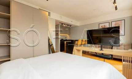 Flat Comfort Alphaville, disponível para compra com 31m², 01 dorm e 01 vaga