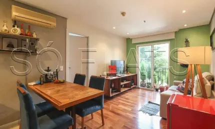Flat New Life Itaim disponível para venda com 45 m², 01 dorm e 01 vaga