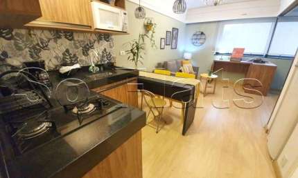 Le Premier, flat disponível para locação com 28m², 1 dormitório ao lado do Shopping Pamplona.