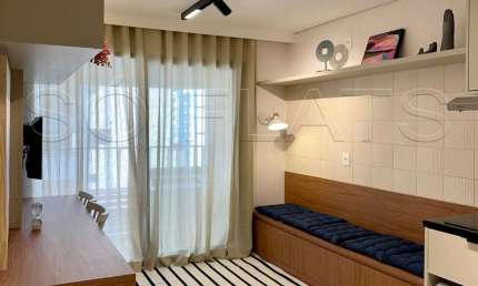 Residencial Limited Pinheiros, apto disponível para locação com 34m², 1 dormitório sendo 1 vaga.