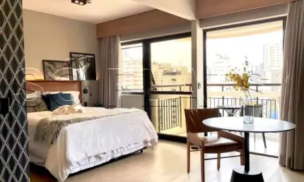 Flat grand mercure itaim disponível para venda com 35m², 01 dormitório e 01 vaga de garagem