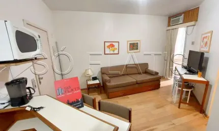 Apartamento stagium studio disponível para locação com 33m² 1 dormitório 1 vaga no jardim paulista