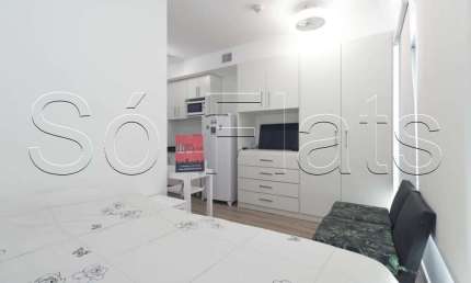 Flat estilo Studio disponível para venda com 20m² e 1 dormitório próx do Hospital São Paulo.