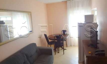 Flat São Paulo Suíte Service disponível para venda com 35m² e 01 vaga de garagem