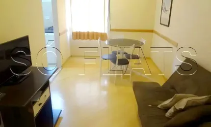Flat são paulo suíte service disponível para venda com 35m² e 01 vaga de garagem