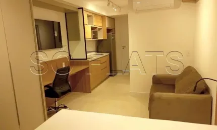 Residencial Trends Brooklin, apto disponível para locação contendo 33m² e 1 dormitório.