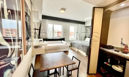 Flat  disponível para venda com 29m², 1 dormitório e 1 vaga de garagem