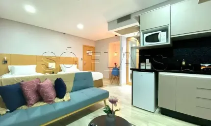 Flat Slaviero Guarulhos disponível para venda com 29m², 01 dorm e 01 vaga de garagem