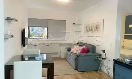Apto no la residence paulista com 40m² e 1 dorm, disponível para locação próximo da av. paulista.