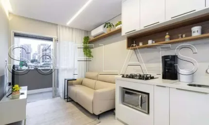 Flat moema top life, disponível para venda com 37m², 1 dormitório e 1 vaga de garagem