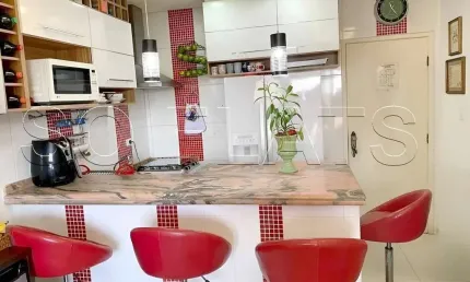 Apto Le Bougainville, disponível para locação com 51m², 01 dorm e 01 vaga de garagem.