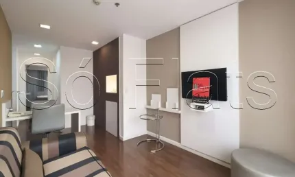 Mercure SP Paraíso disponível para venda com 33m², 1 dormitório e 1 vaga de garagem