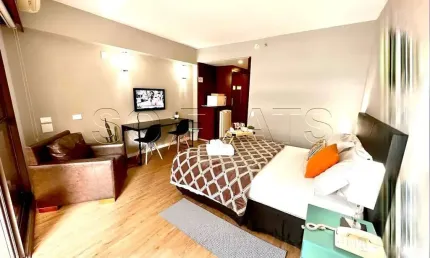 Flat grand plaza paulista disponível para venda, com 30m², 01 dorm e 01 vaga