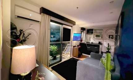 Flat Hotel Arpoador, disponível para venda com 42m², 1 dormitório e 1 vaga de garagem