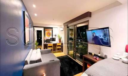 Flat Hotel Arpoador, disponível para venda com 42m², 1 dormitório e 1 vaga de garagem