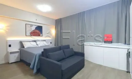Flat para locação no Paraíso, Próximo ao Hosp. Beneficência Portuguesa com 1x dormitório.