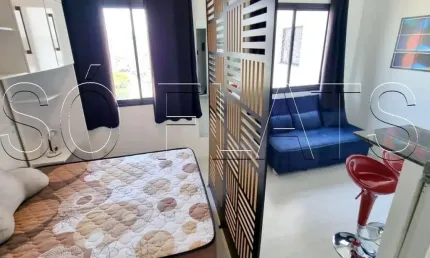 Residencial aquarela bela vista, studio disponível para locação com 26m² e 01 dormitório