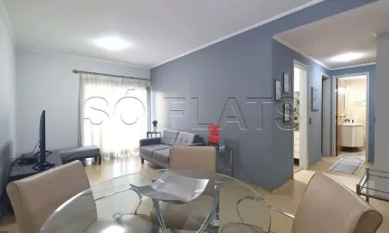 Flat Prive Cidade Jardim disponível para venda com 55m², 1 dormitório e 1 vaga de garagem