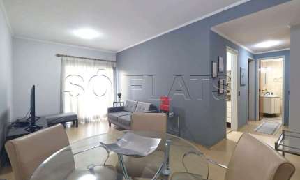 Flat Prive Cidade Jardim disponível para venda com 55m², 1 dormitório e 1 vaga de garagem
