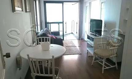 Apartamento no Itaim Bibi, próximo da Marginal Pinheiros e estação Cidade Jardim da CPTM.