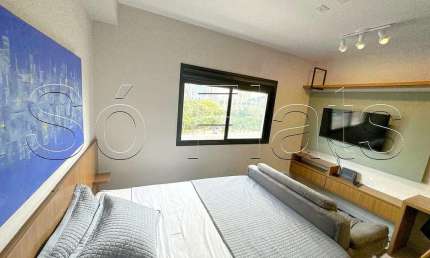 Residencial Viva Benx Vila Olímpia, disponível para locação com 24m² e 1 dormitório