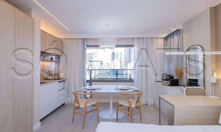 Residencial DSG Itaim disponível para venda com 28m², 1 dormitório ao lado da Av. Santo Amaro