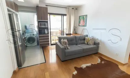 Flat Ritz, apartamento disponível para venda com 49m², 1 dormitório e 1 vaga de garagem