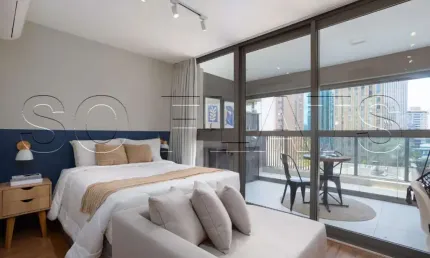 Residencial dsg itaim disponível para venda com 33m², 1 dormitório ao lado da av. santo amaro