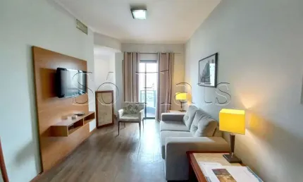 Massis, apto disponível para locação no bairro dos Jardins com 48m², 1 dormitório e 1 vaga.
