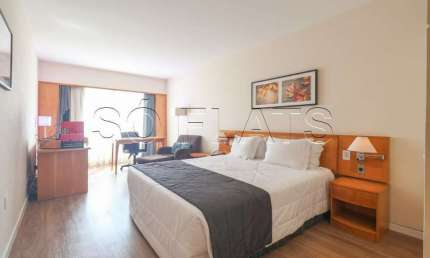 Flat Sol Alphaville disponível para venda com 38m², 01 dorm e 01 vaga de garagem