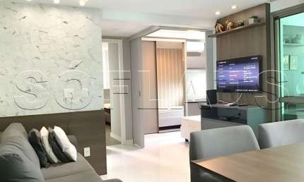 Flat Gran Estanconfor Veranda Berrini, para venda com 60m², 02 dorms e 1 vaga