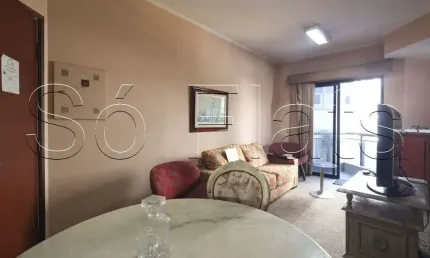 Flat disponível para locação muito bem localizado próximo da Avenida Paulista.