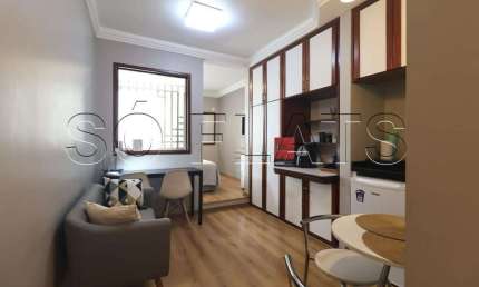 Flat disponivel para venda no Poeta Drummond, com 28m², 1 dormitório e 1 vaga