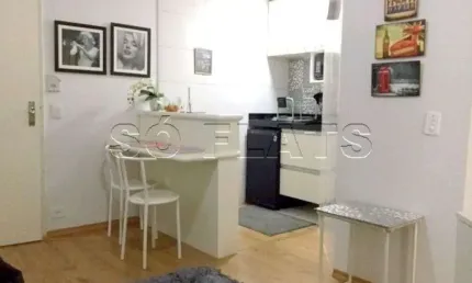 Flat stagium studio disponível para venda com 35m² e 01 vaga de garagem