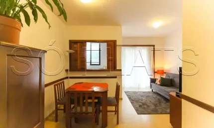 Flat PHS, disponível para venda com 42m², 1 dormitório e 1 vaga degaragem