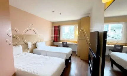 Flat exclusivo para investimento no pool hoteleiro.