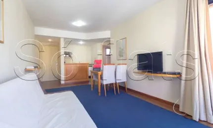 Flat com 1 quarto à venda na Rua Gabriel dos Santos, 131, Higienópolis, São Paulo