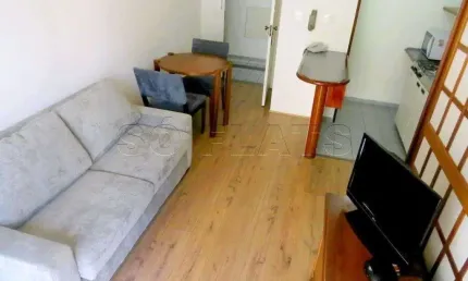 Flat com 1 quarto à venda na Alameda Jauaperi, 1083, Moema, São Paulo
