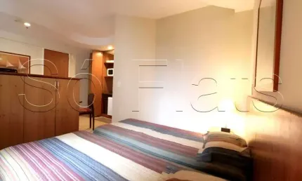 Flat com 1 quarto à venda na Rua Indiana, 1165, Moema, São Paulo