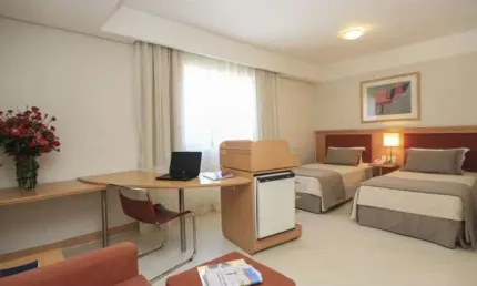 Maravilhoso flat em uma excelente oportunidade, tsue bienal.