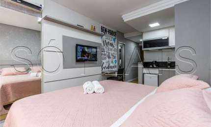 Flat Mercure Curitiba Golden, disponível para venda com 26m², 1 dormitório e 1 vaga de garagem